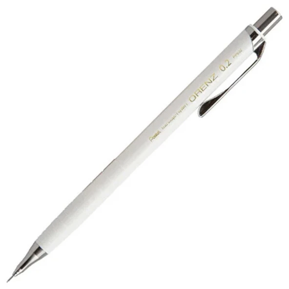 Pentel ORENZ 0.2 mm - Uç Korumalı Teknik Çizim ve Yazı Versatil Y XPP502-WX - BEYAZ