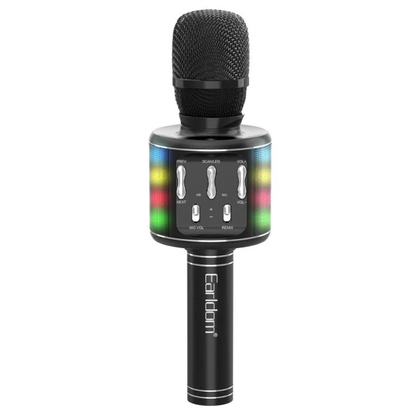 Earldom MC2 Led Işıklı Karaoke Mikrofon