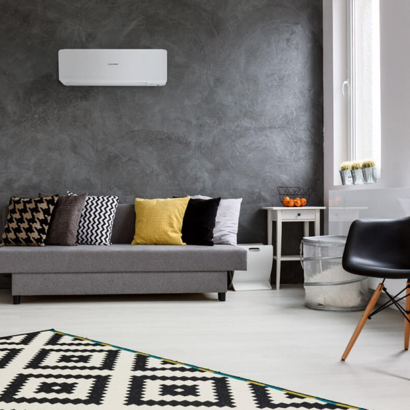 Mitsubishi Heavy SRK25ZSP-W(S) Silver Serisi A Enerji Sınıfı 9000 BTU/h Inverter Klima - 2