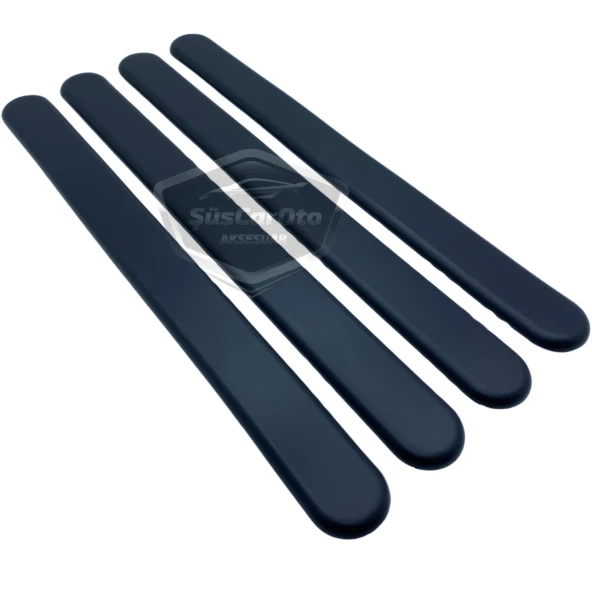 Honda Civic Vtec 2 Uyumlu Esnek Tampon Koruma Bandı Ön Arka Tampon Koruyucu Şerit Yumuşak Bant 4 lü Paket Siyah - 3