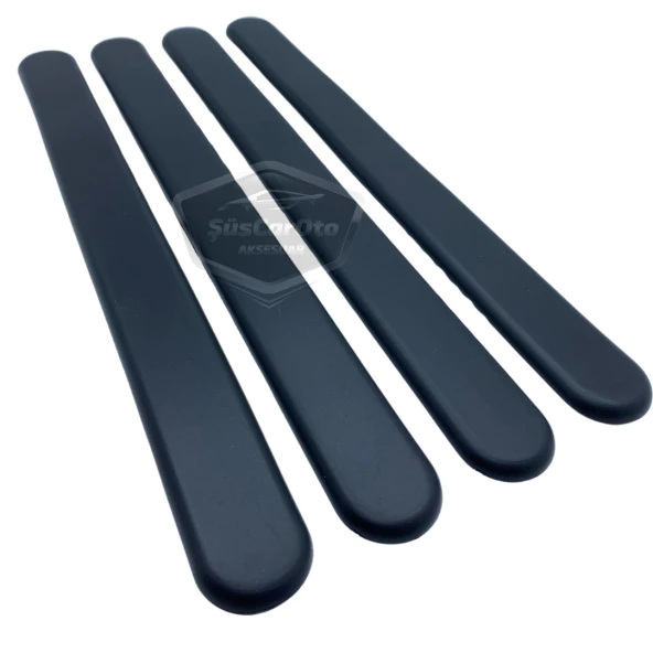 Honda Civic Vtec 2 Uyumlu Esnek Tampon Koruma Bandı Ön Arka Tampon Koruyucu Şerit Yumuşak Bant 4 lü Paket Siyah - 10