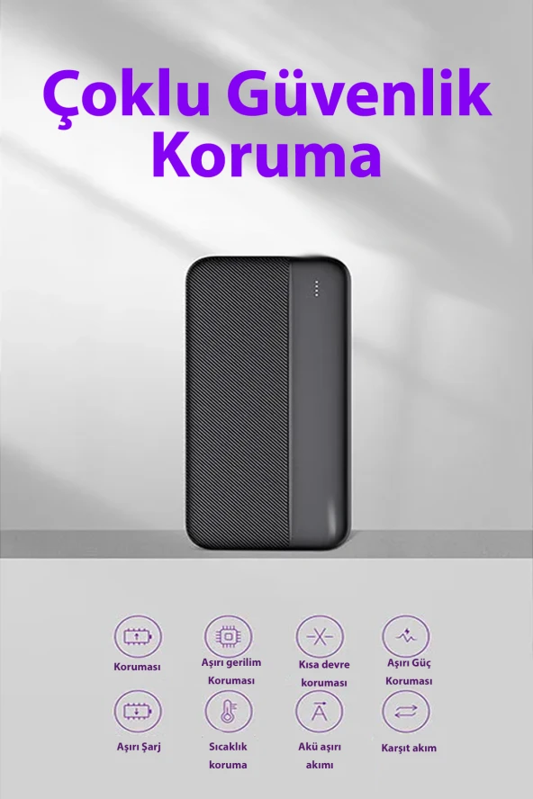 Qpen LP01 10.000 mAh 22.5W PD Hızlı Şarj Powerbank - 4