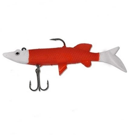 6577 Realistic Pike Kırmızı Gövde Turna Model Kendinden Zokalı 10cm. 18gr. 5li Paket