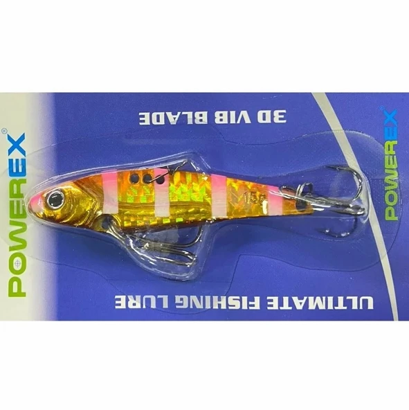 Powerex UFL Minnow 3D Vibration Blade 7 cm 15gr Suni Yem 6533 ürün görseli 1