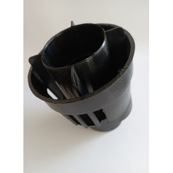 yoğuşmalı kombi baca filitresi menfezi filtre kuşluk şofben plastik baca - 7