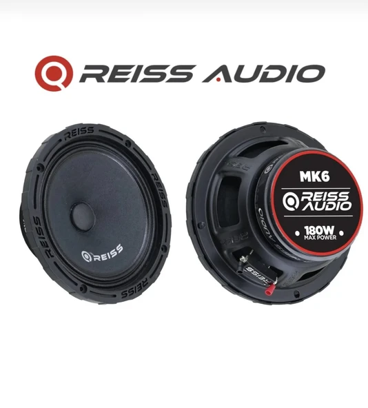 Reiss Rs-mk6 16 Cm Oto Midrange Hoparlör Deprem Serisi Çifti 360w - 1