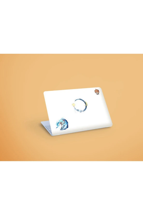 Genshin - Tartaglia 2 Adet Sticker Set Parlak Kağıt - 4