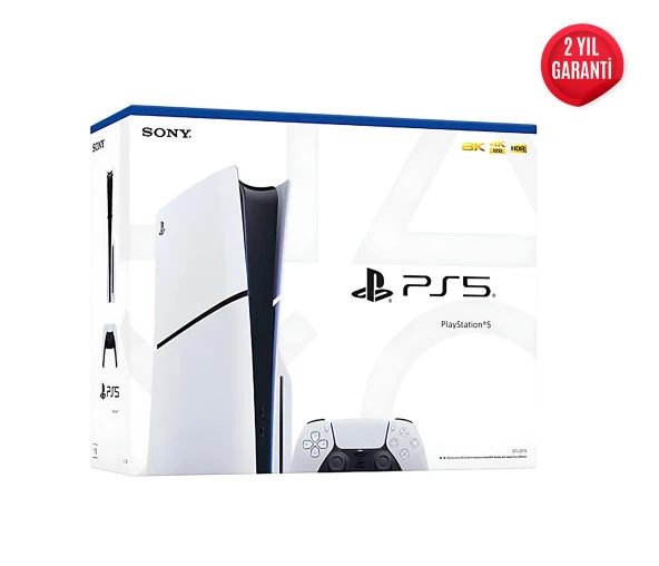 Sony Playstation 5 Slim CD Edition Ps5 Sli̇m Oyun Konsolu 2 Yıl Garantilidir