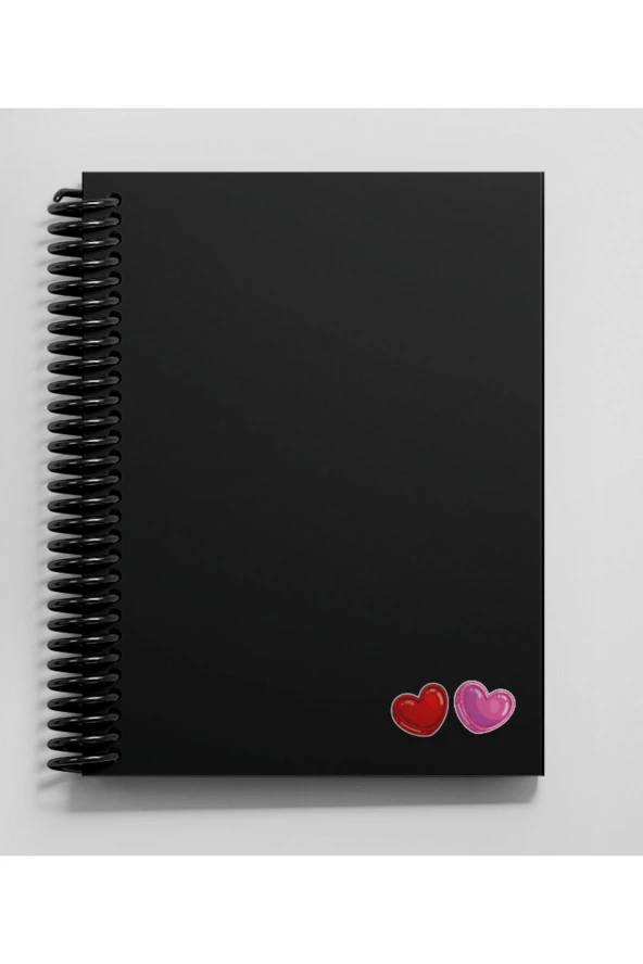 Renkli Kalpler Sticker Set -1 adet büyük boy, 2 adet küçük boy- Colours of Love - 4