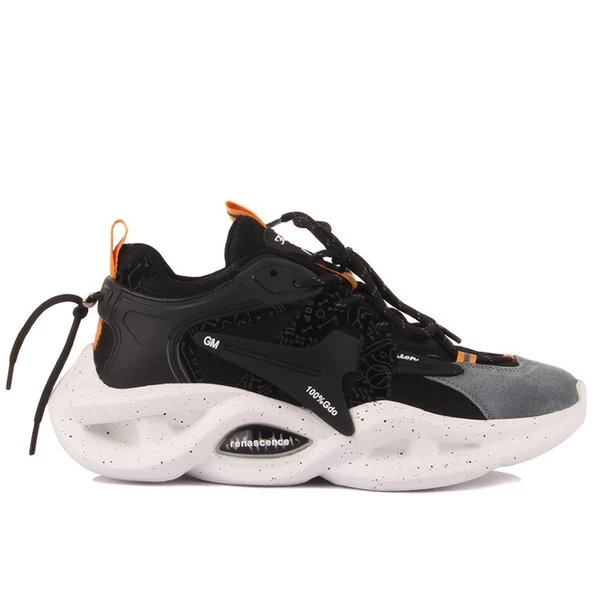İthal Yüksek Taban Erkek Sneakers - 3