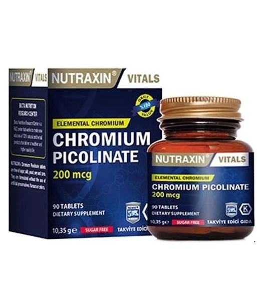 Nutraxin Chromium Picolinate 90 Tablet ürün görseli