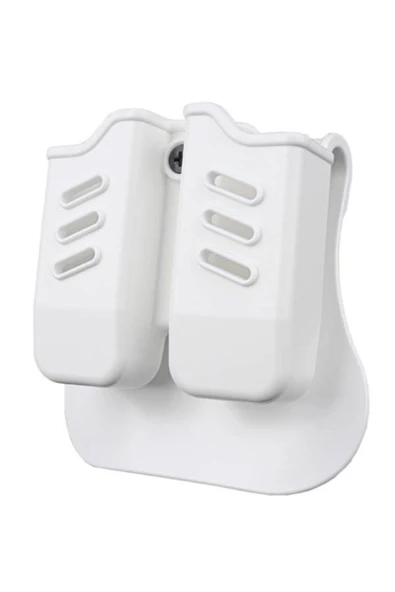 BG Black Grips Çiftli Şarjörlük Polimer Taktik Kılıf  // Beyaz - 2