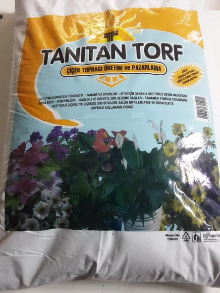 5 Lt Torf Toprak, Fide, Çiçek, Bitki yetiştirme Torfu - 4