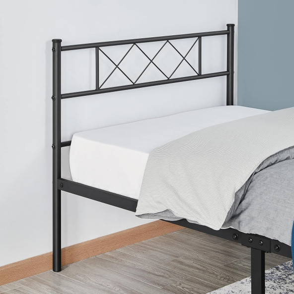 HFT HOME Metal Karyola, Çınar Metal Karyola , Ölçü ve Renk Seçenekli 21 160x200 SİYAH - 4