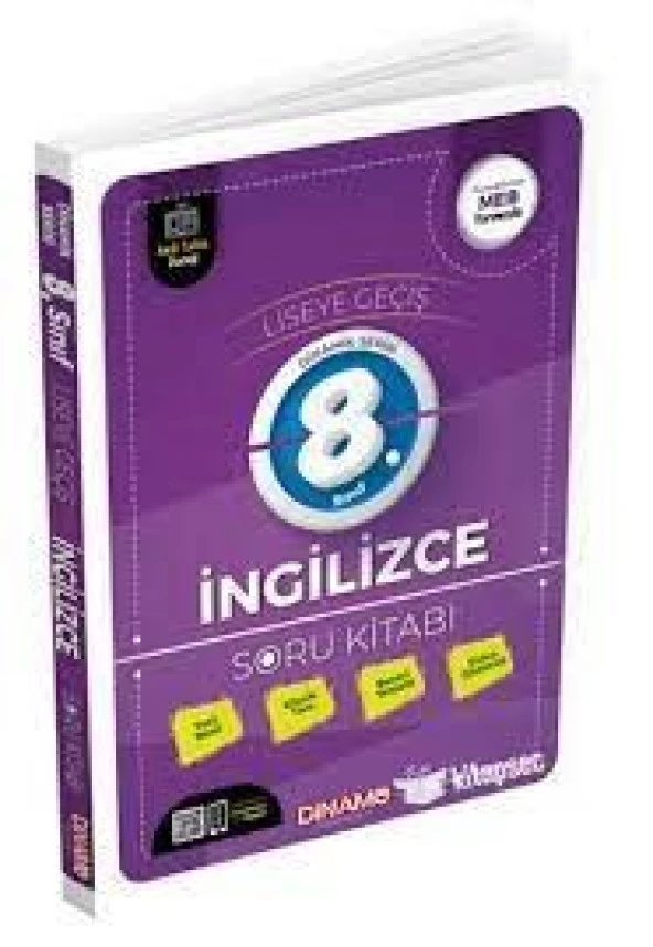 8. Sınıf İngilizce Soru Bankası Dinamo Yayınları