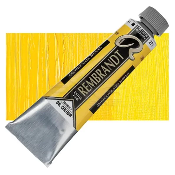 Rembrandt 40ml Yağlı Boya Seri:4 No:271 Cadmium Yellow Medium