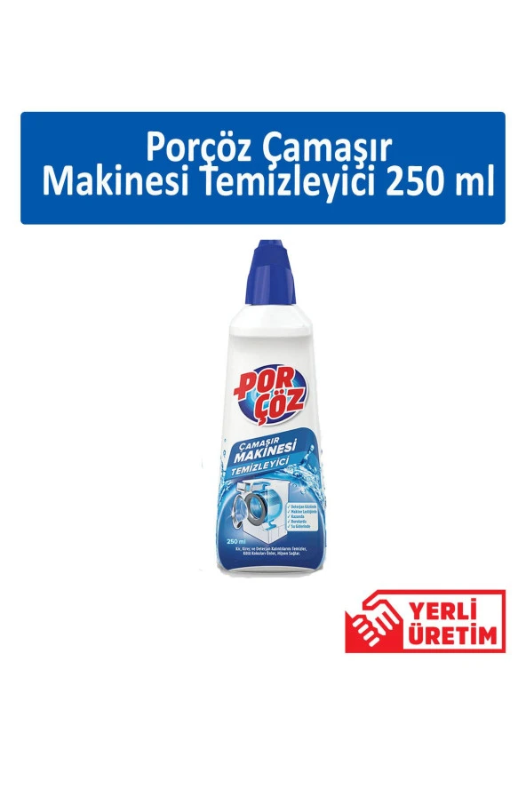 Porçöz Çamaşır Makinesi Temizleyici 250 ML