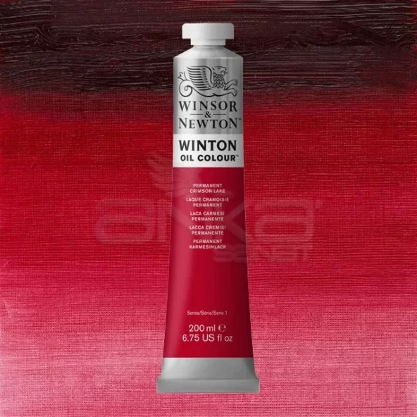 Winsor & Newton Winton Yağlı Boya 200ml 478 (17) Permanent Crimson Lake