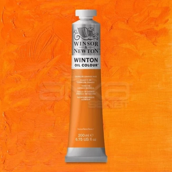 Winsor & Newton Winton Yağlı Boya 200ml 090 (4) Cadmium Orange Hue