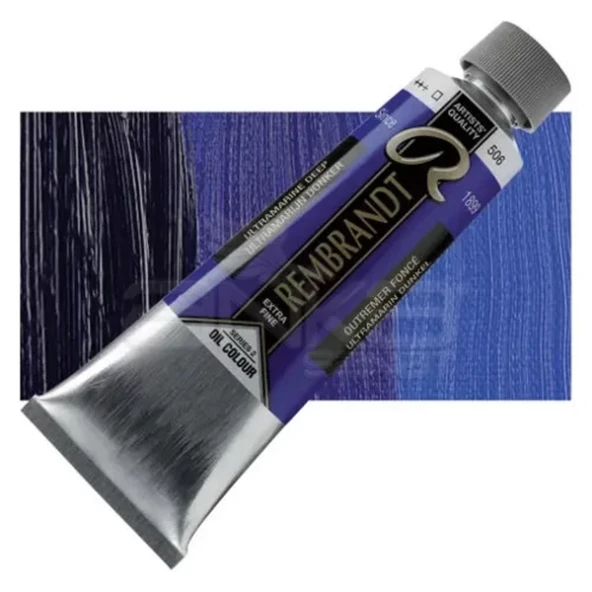 Rembrandt Yağlı Boya 150ml Seri 2 No: 506 Ultramarine - 1