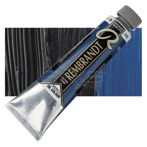 Rembrandt 40ml Yağlı Boya Seri:3 No:585 Indanthrene blue
