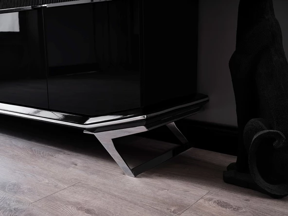 MASARATİ GÜMÜŞ KONSOL VE AYNA - 5