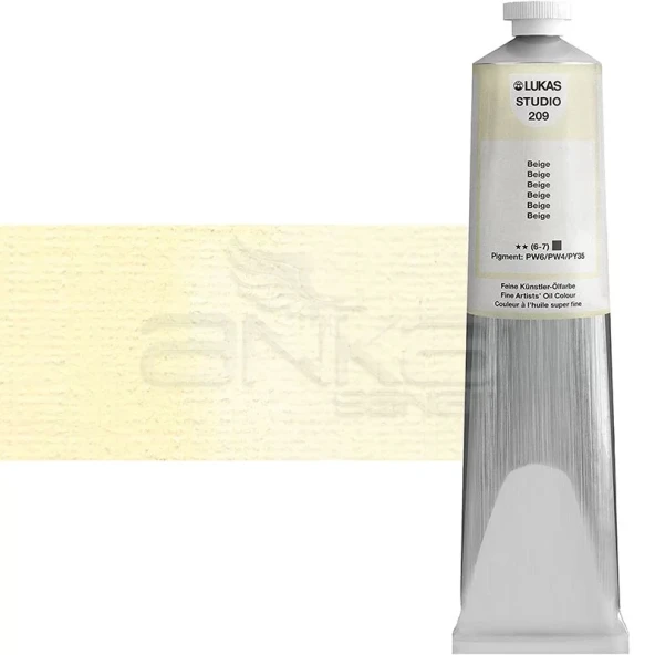 Lukas Studio Yağlı Boya 200ml 209 Beige