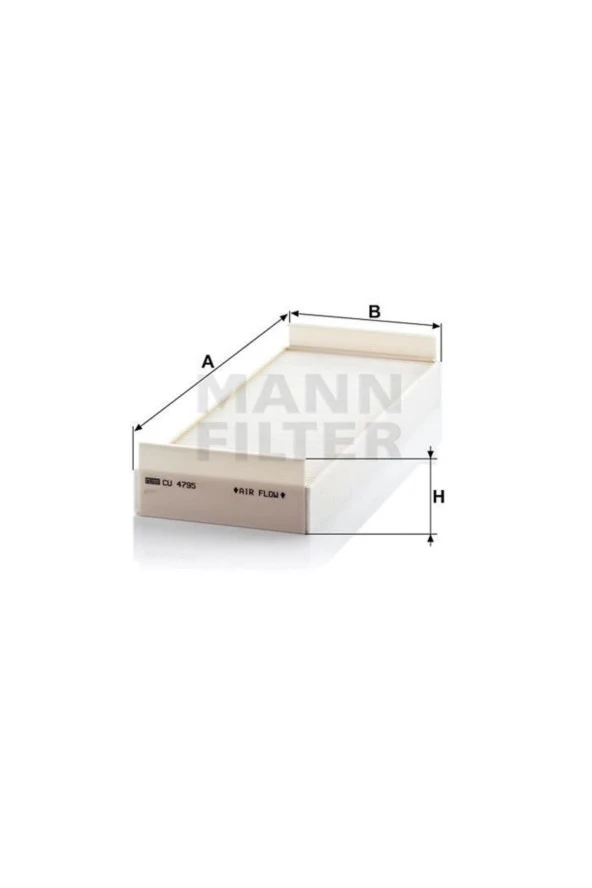 Polen Filtresi Man Tg-a-serie Cu4795man-cu4795 81619100018 81619100029 81619100032