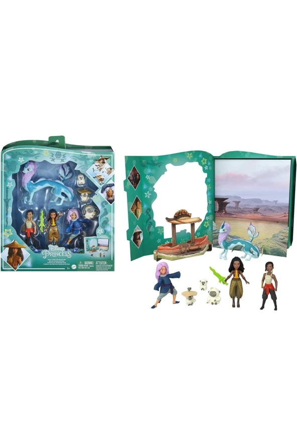 DİSNEY PRİNCESS HLX24 Disney Prenses Raya Ve Arkadaşları Hikaye Anlatımı Seti - Resim 2