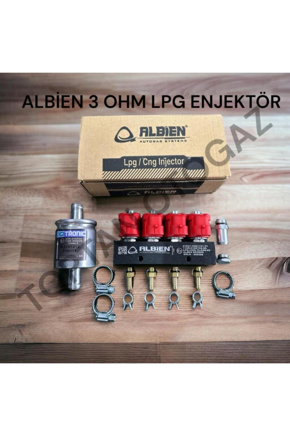 ENJEKTÖR 3 OHM LPG ENJEKTÖR + FİLTRE HEDİYELİ