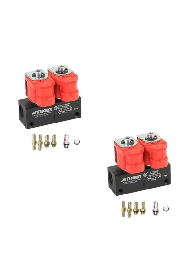 Atiker 2+2 LPG Enjektör - 2 silindir 2 adet
