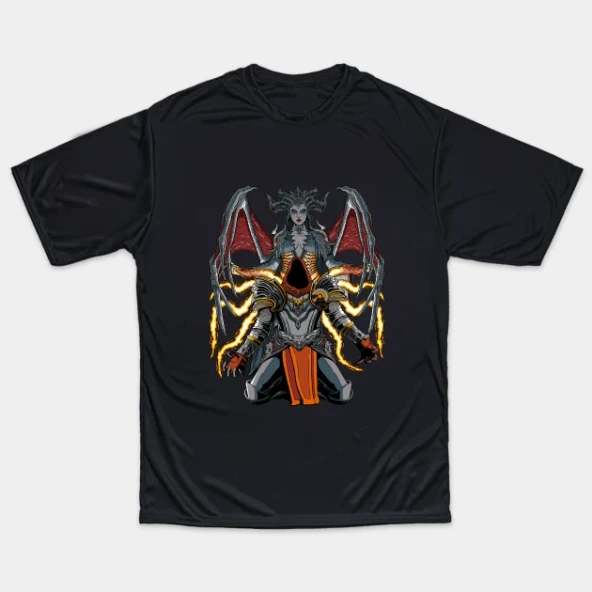 Diablo Unisex Oversize Tişört