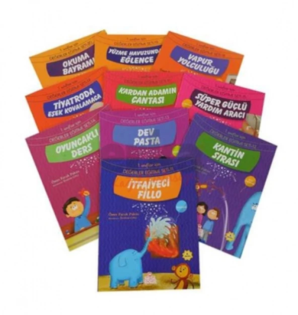 Nesil Çocuk - Değerler Eğitimi Seti-2 10Lu 1.Sınıf