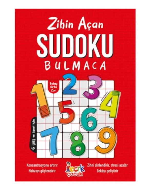 Locrk Çocuk - Zihin Açan Sudoku Bulmaca