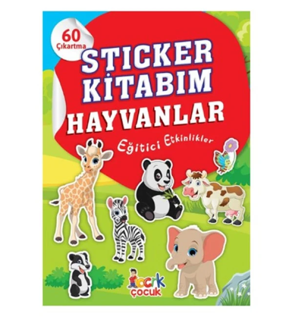Locrk Çocuk - Sticker Kitabım Hayvanlar