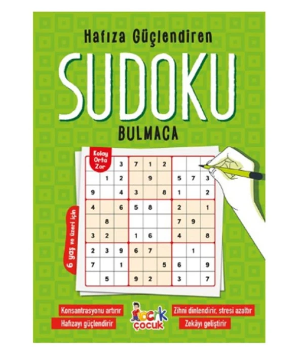 Locrk Çocuk - Hafıza Güçlendiren Sudoku Bulmaca