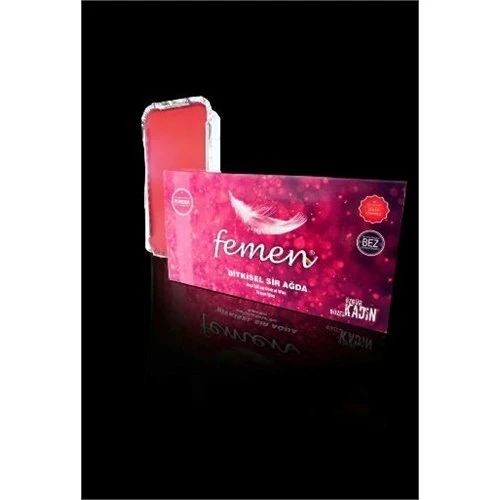 Femen Bitkisel Sir Kalıp Ağda Pudralı 250Gr ürün görseli