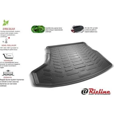Ford Kuga Bagaj Havuzu Paspası Rizline 2013-2019 - 2