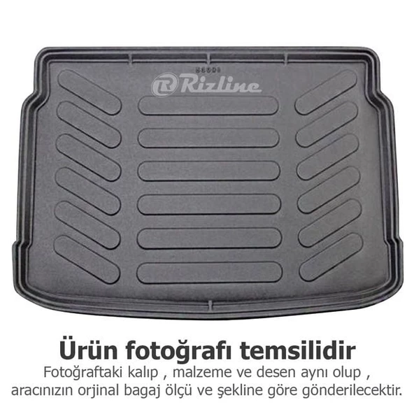 Renault Clio 4 Bagaj Havuzu Paspası Rizline 2012-2019 arası modellere - Resim 3