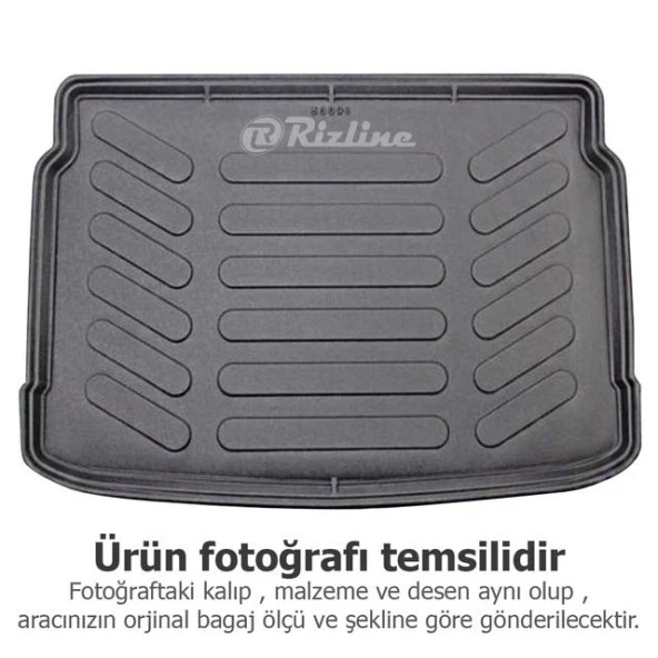 Toyota corolla Bagaj Havuzu Paspası Rizline 2012-2018 - Resim 3