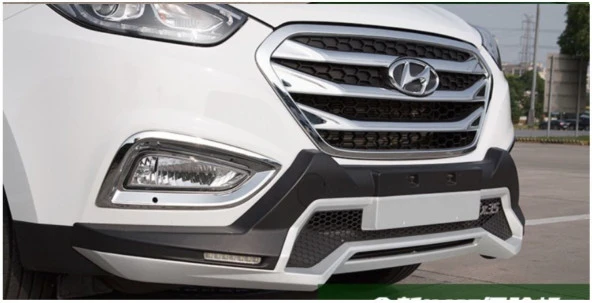 Hyundai ix35 ön ve arka koruma çift çıkış egzozlu ledli model 2009-2016 - 3