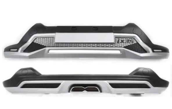 Hyundai ix35 ön ve arka koruma çift çıkış egzozlu ledli model 2009-2016 - 4