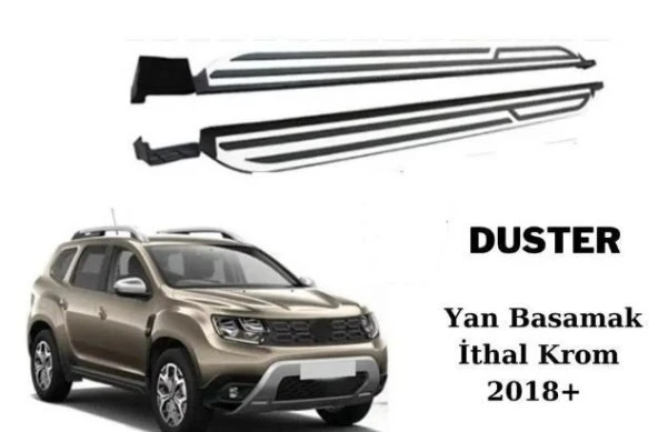 Dacia Duster yan basamak koruma 2018+ oem tip - 2