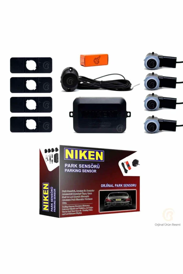 Park sensörü sensör ve ses ikazlı gri oem Tüm modellere uyumlu Niken - 2
