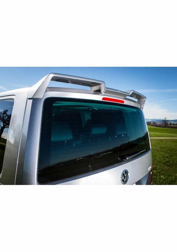 Vw Transporter t7 Boyalı Spoiler 2014+ sonrası (Pianoblack) - 2