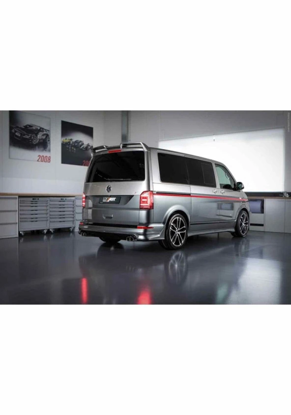 Vw Transporter t7 Boyalı Spoiler 2014+ sonrası (Pianoblack) - 3