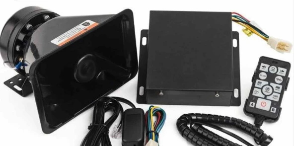 Profesyonel Siren 200w kumandalı ürün görseli