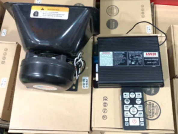 Profesyonel Siren 200w kumandalı - Resim 4