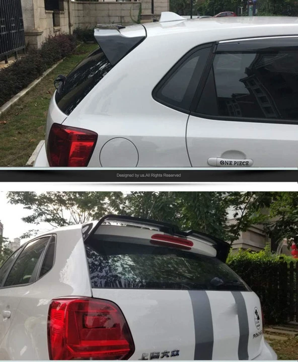 Vw Polo Oettinger Spoiler 2014-2018 arası modeller (Pianoblack) - Resim 4