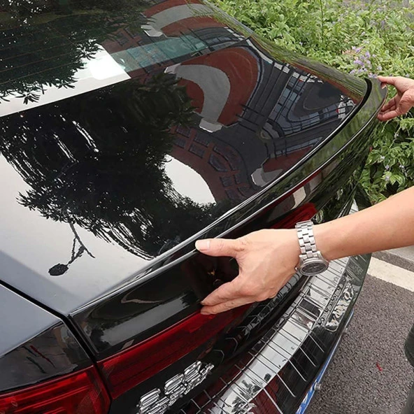 Volvo S90 Boyalı Spoiler (Pianoblack) - 5